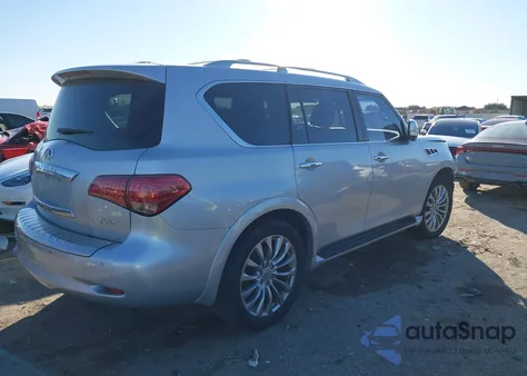 2017 Infiniti Qx80 from USA, damaged, VIN JN8AZ2NF1H9647232